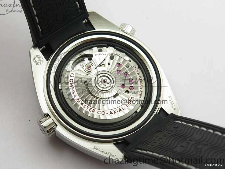 0129 Planet Ocean 39.5mm Black Ceramic Bezel SS VSF 1:1 Best Edition Black Dial on Black Gummy Strap A QuickDry 7889